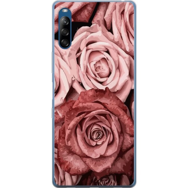Sony Xperia L4 Läpinäkyvä kuori Ruusut