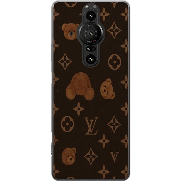 Sony Xperia Pro-I Läpinäkyvä kuori Plush Luxe