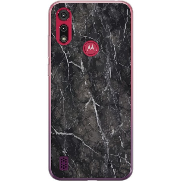 Motorola Moto E6s (2020) Gennemsigtig cover Marmor