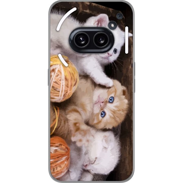 Nothing Phone (2a) Gennemsigtig cover Katte