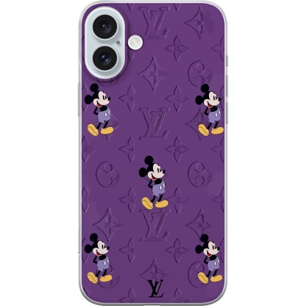 Apple iPhone 16 Plus Gennemsigtig cover LV Musse