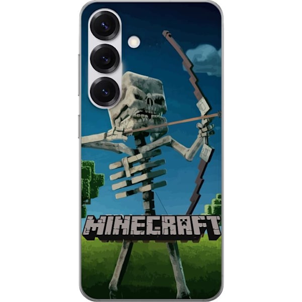 Samsung Galaxy S25 Läpinäkyvä kuori A Minecraft Movie