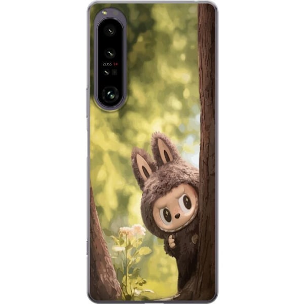Sony Xperia 1 IV Läpinäkyvä kuori Labubu Graffiti Vibes –