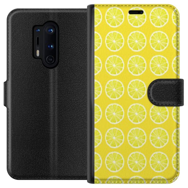 Kompatibelt Plånboksfodral till OnePlus 8 Pro Citroner