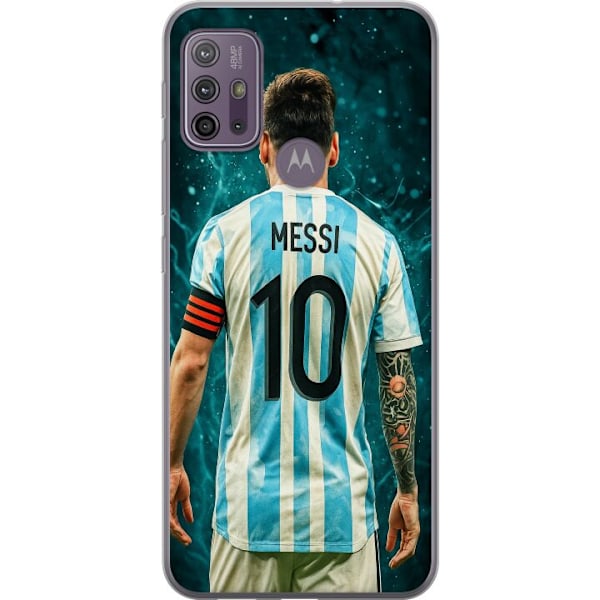 Motorola Moto G10 Läpinäkyvä kuori Messi