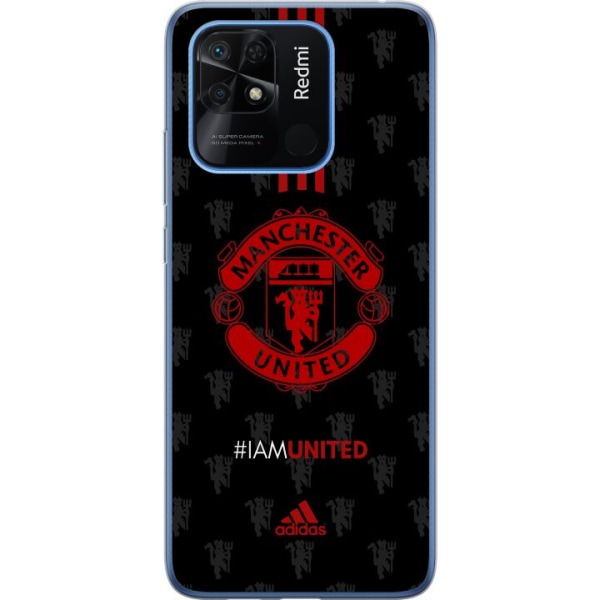 Xiaomi Redmi 10C Gjennomsiktig deksel Manchester United FC