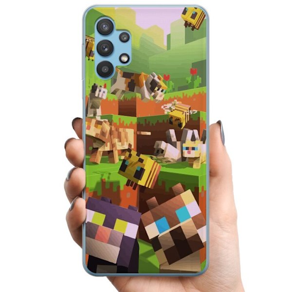 Samsung Galaxy A32 5G TPU Mobildeksel MineCraft