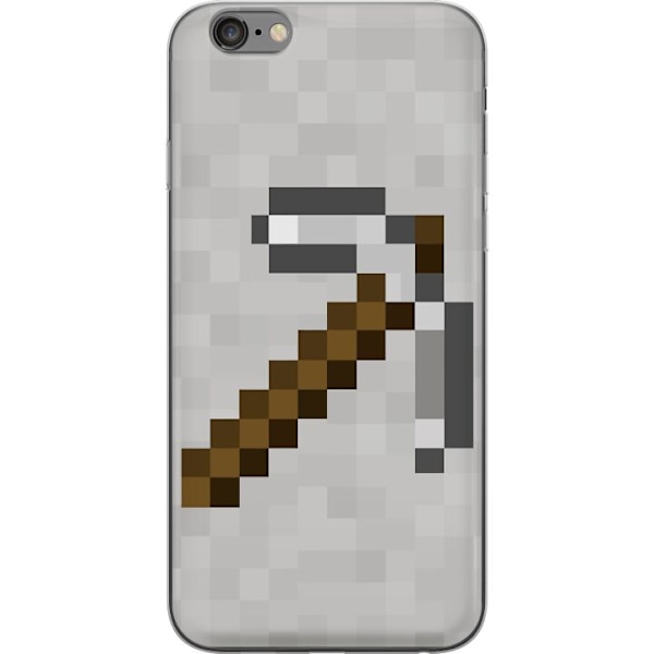 Apple iPhone 6 Plus Genomskinligt Skal Minecraft Tools