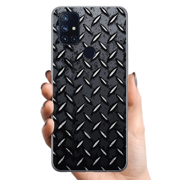 OnePlus Nord N10 5G TPU Mobildeksel Metallisk mønster