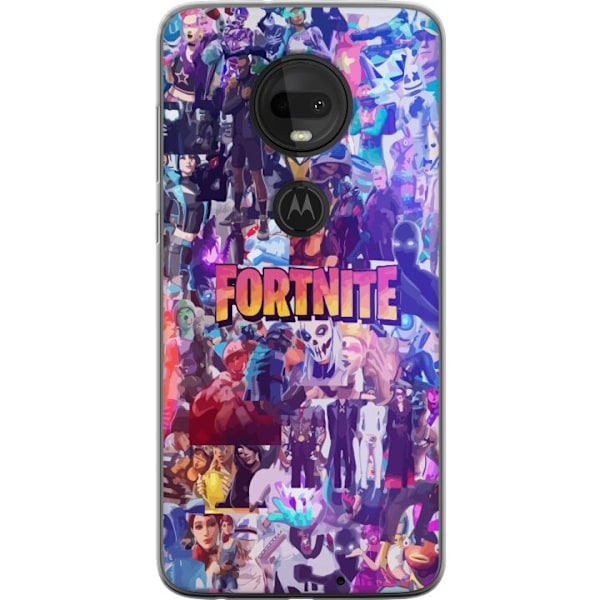 Motorola Moto G7 Gjennomsiktig deksel Fortnite