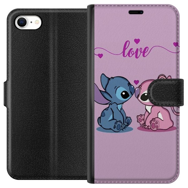 Apple iPhone 6 Lommeboketui Lilo & Stitch – Angel Edition