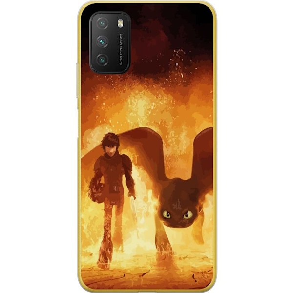 Xiaomi Poco M3  Genomskinligt Skal Draktränaren