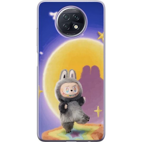 Xiaomi Redmi Note 9T Läpinäkyvä kuori Labubu Neon Pop - Neo