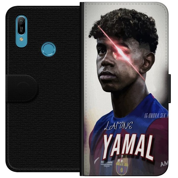 Huawei Y6 (2019) Lommeboketui yamal lamine