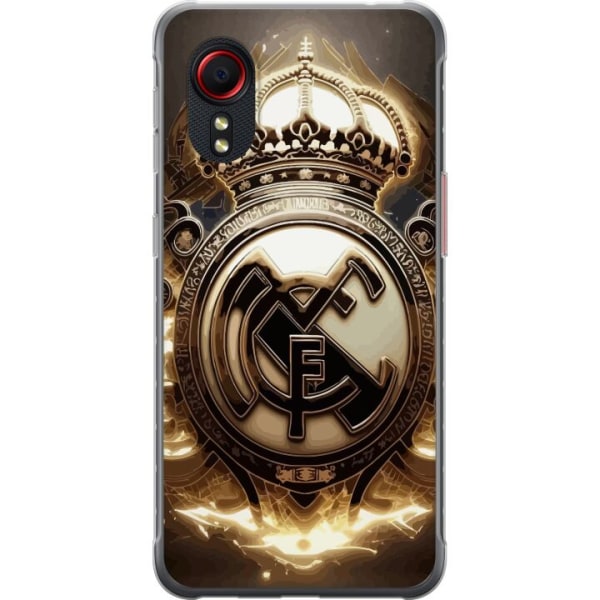 Samsung Galaxy Xcover 5 Läpinäkyvä kuori Real Madrid