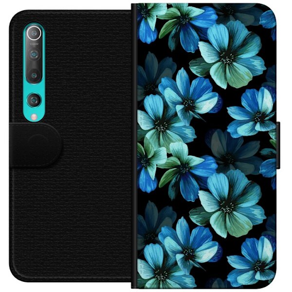 Xiaomi Mi 10 5G Tegnebogsetui Blomster