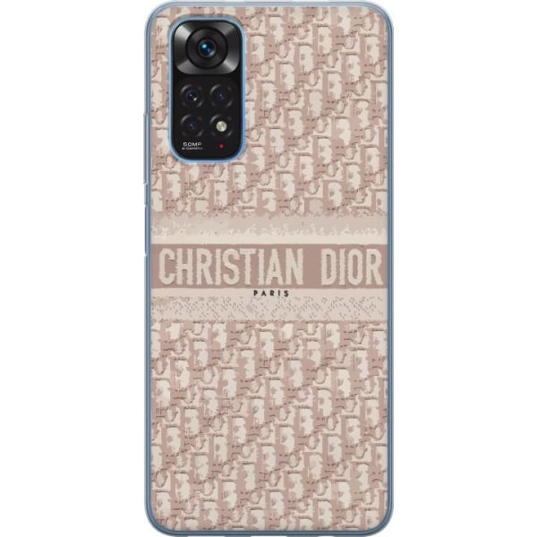 Xiaomi Redmi Note 11 Läpinäkyvä kuori Dior Paris