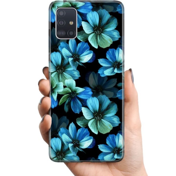 Samsung Galaxy A51 TPU Mobilskal Midnight Garden
