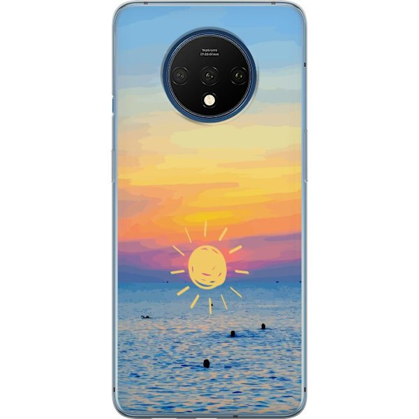 OnePlus 7T Gennemsigtig cover Solnedgang