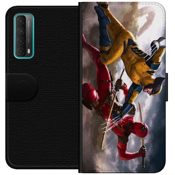 Huawei P smart 2021 Lompakkokotelo Wolverine Deadpool