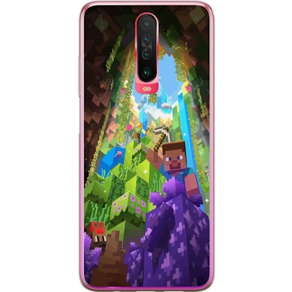 Xiaomi Redmi K30 Genomskinligt Skal Minecraft