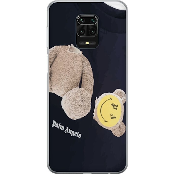 Xiaomi Redmi Note 9S Gennemsigtig cover Teddy Palm Angels