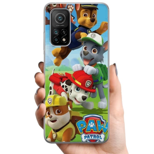 Xiaomi Mi 10T Pro 5G TPU Matkapuhelimen kuori Paw Patrol