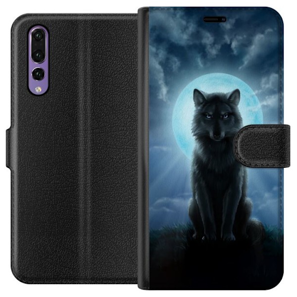 Huawei P20 Pro Tegnebogsetui Ulv