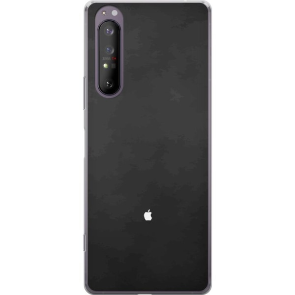 Sony Xperia 1 II Läpinäkyvä kuori Apple Grey