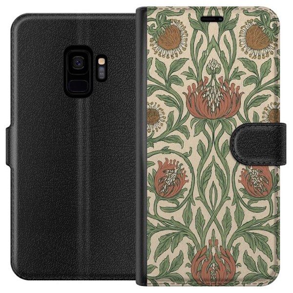 Samsung Galaxy S9 Tegnebogsetui Blad Detaljer