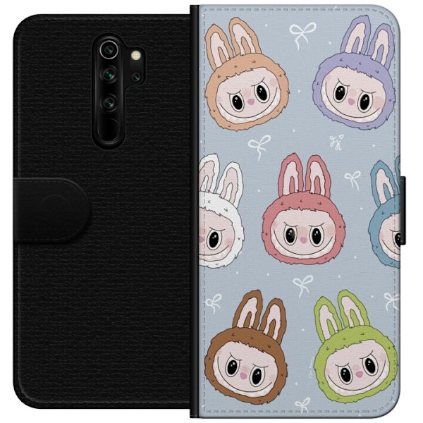 Xiaomi Redmi Note 8 Pro  Tegnebogsetui Pastel Labubu