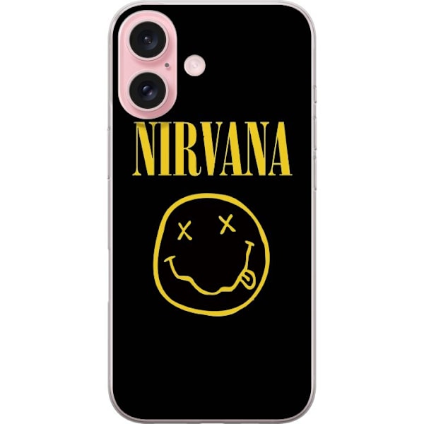 Apple iPhone 16 Genomskinligt Skal Nirvana