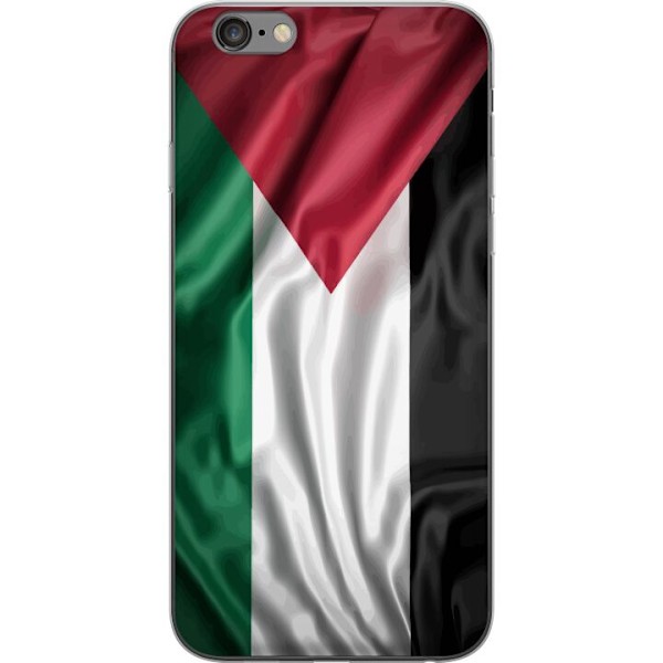 Apple iPhone 6 Plus Läpinäkyvä kuori Palestiinan lippu –