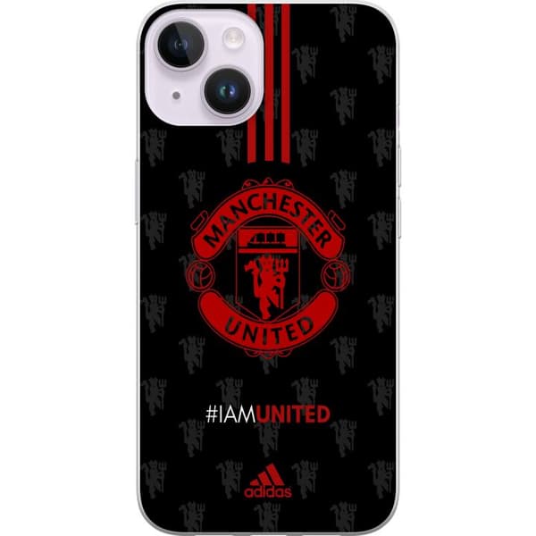 Kompatibelt Mobildeksel til Apple iPhone 14 Manchester United