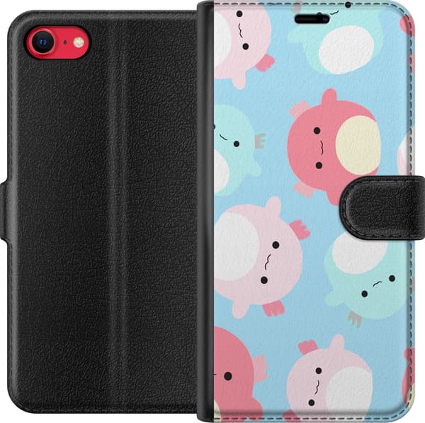 Kompatibelt Plånboksfodral till Apple iPhone 8 Squishmallow