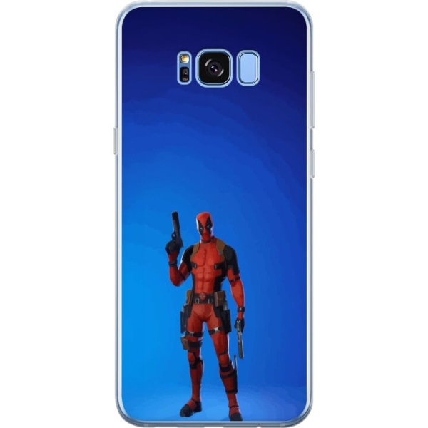 Samsung Galaxy S8+ Läpinäkyvä kuori Fortnite - Spider-Man