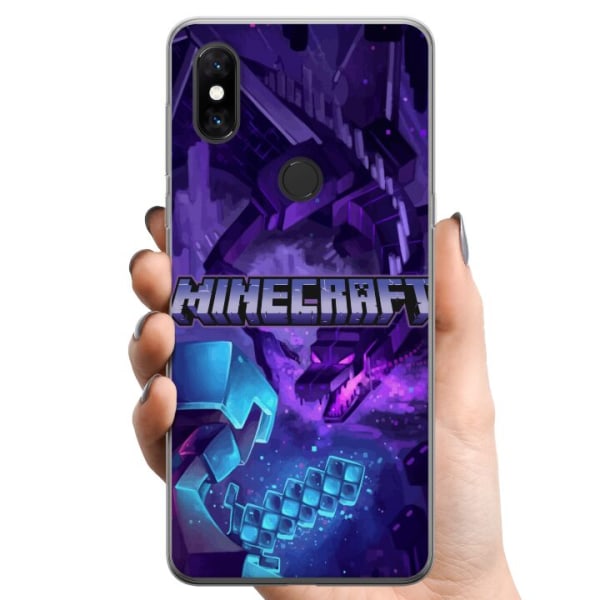 Xiaomi Mi Mix 3 TPU Mobilskal Minecraft