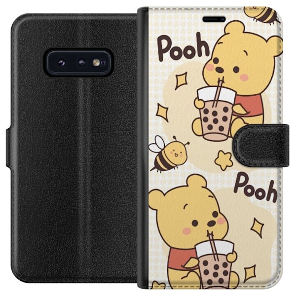 Samsung Galaxy S10e Plånboksfodral Nalle Pooh Style – klass