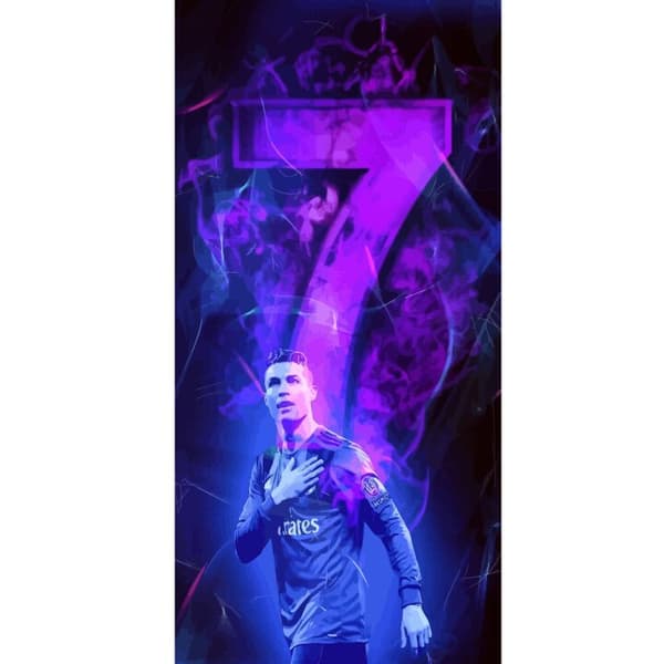 Kompatibel Tegnebogsetui til Apple iPhone 13 Pro Ronaldo 7