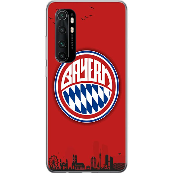 Xiaomi Mi Note 10 Lite Gjennomsiktig deksel FC Bayern München