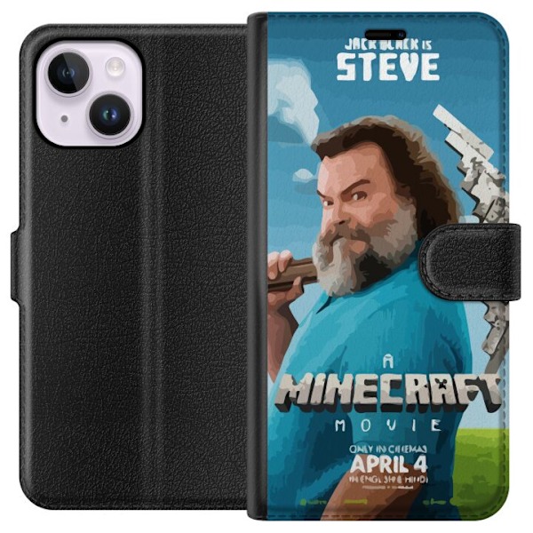 Apple iPhone 15 Plus Plånboksfodral A Minecraft Movie