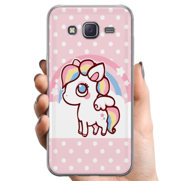 Samsung Galaxy J5 TPU Mobilcover Unicorn