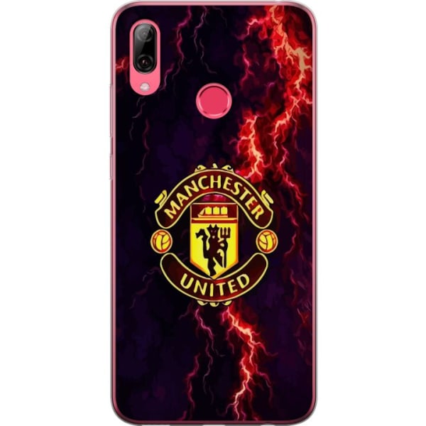 Huawei Y7 (2019) Gennemsigtig cover Manchester United