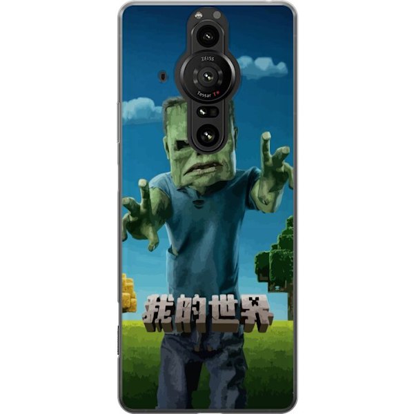 Sony Xperia Pro-I Läpinäkyvä kuori A Minecraft Movie