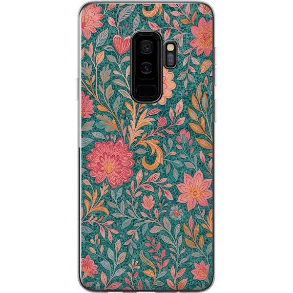 Samsung Galaxy S9+ Gennemsigtig cover Floral Dream