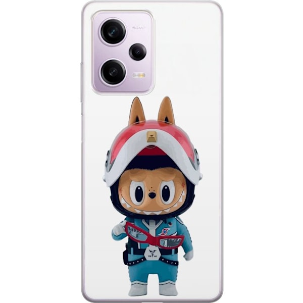 Xiaomi Redmi Note 12 Pro Läpinäkyvä kuori How2work Labubu h