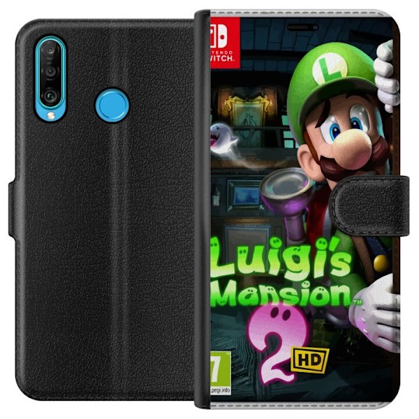 Huawei P30 lite Lompakkokotelo Luigi