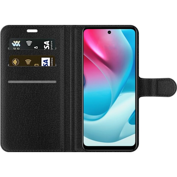 Motorola Moto G60S Plånboksfodral Romantiska blommor