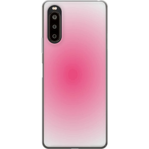 Sony Xperia 10 II Gjennomsiktig deksel Rosa Sky