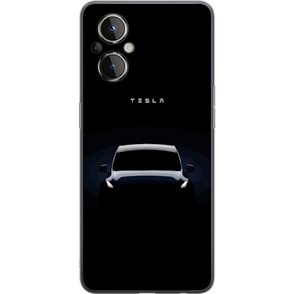 OnePlus Nord N20 5G Gennemsigtig cover Tesla